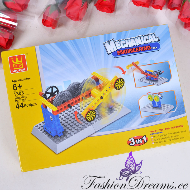 Mehaaniline lego-konstruktor 3in1
