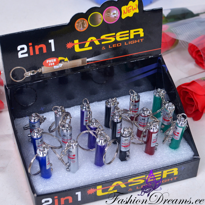2in1 võtmehoidja laser + taskulamp - Image 2