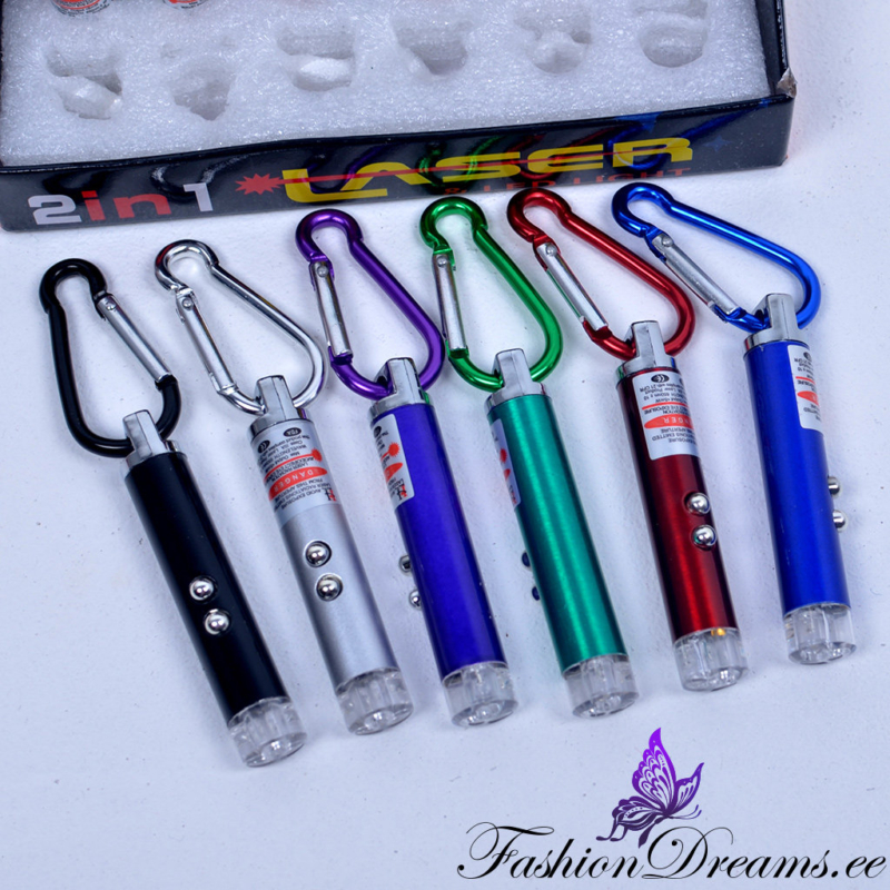 2in1 laser pointer + taskulamp