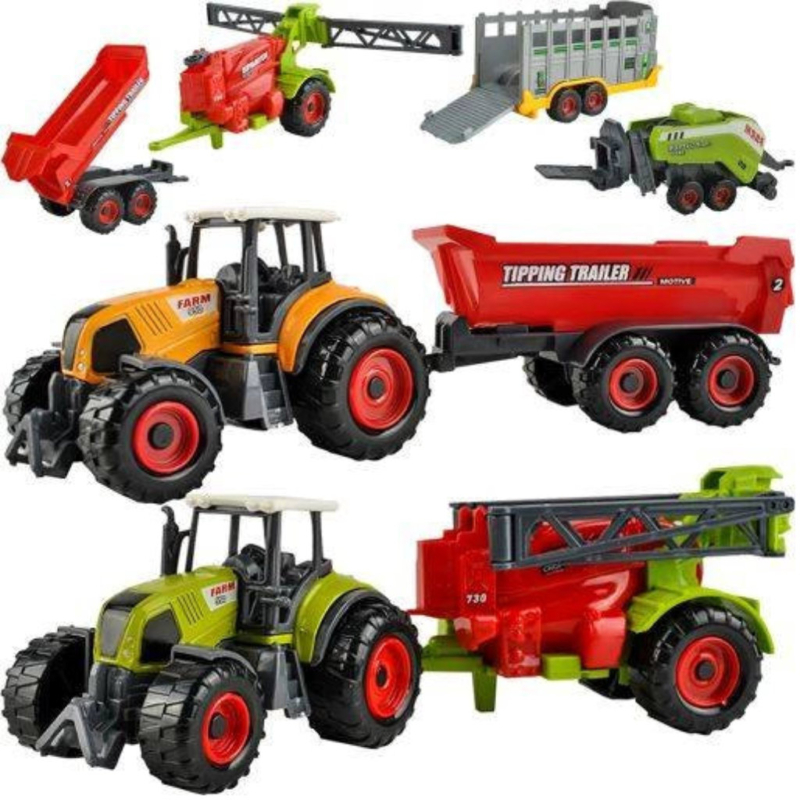 Traktorite ja põllutöömasinate komplekt - Image 7