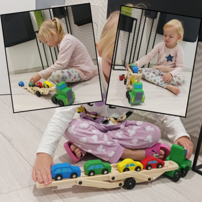 Alternative view of Puidust autode komplekt
