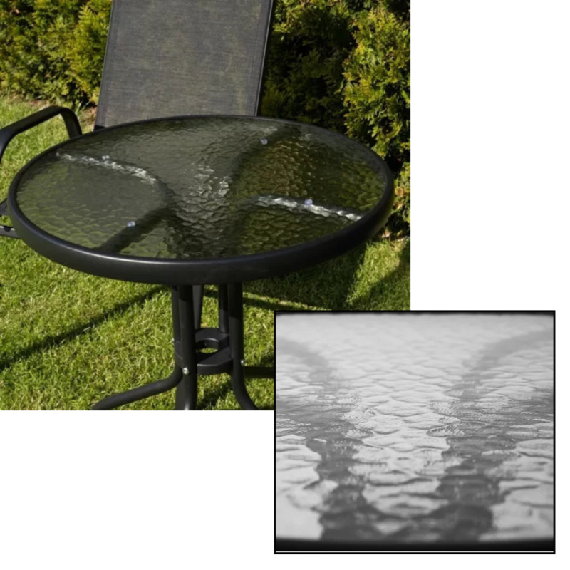 Aiamööbli komplekt - laud + 2 tooli - Image 4