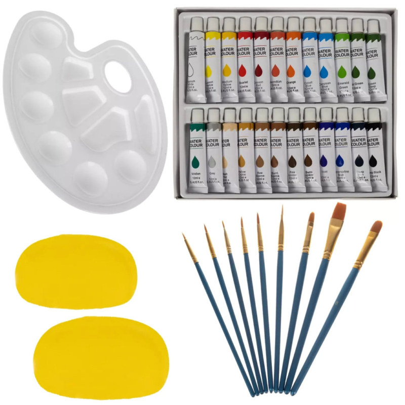 Maalimise komplekt molberti ja värvidega (46 osa) - Image 2