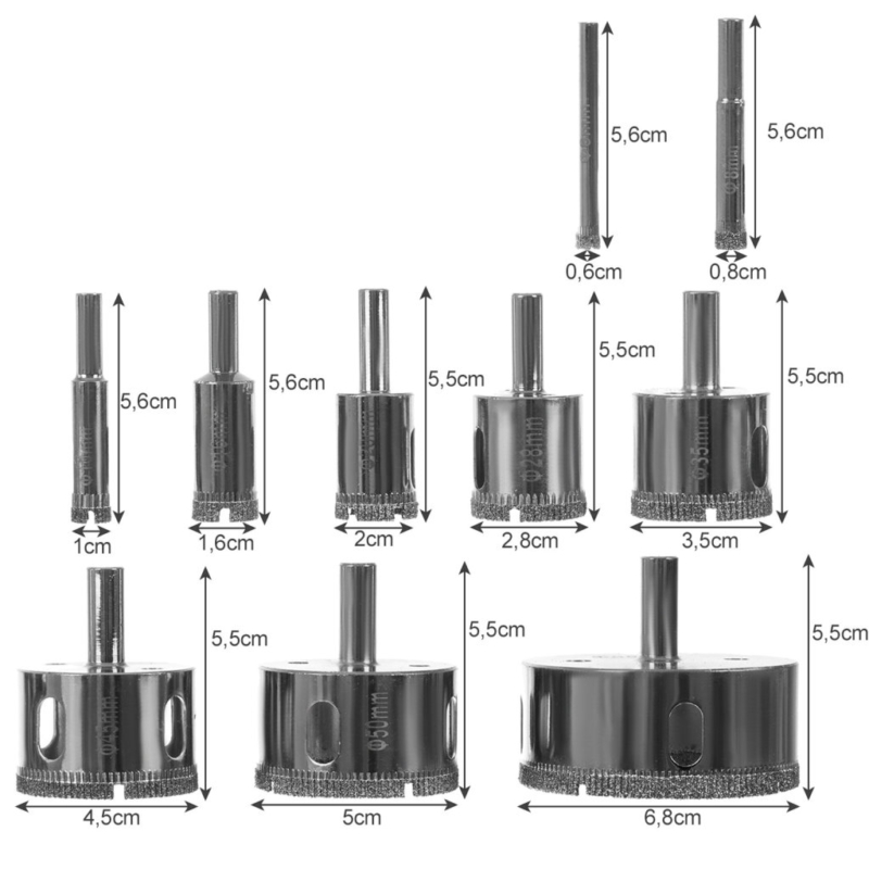 Teemant augupuuride komplekt - 10tk - Image 3