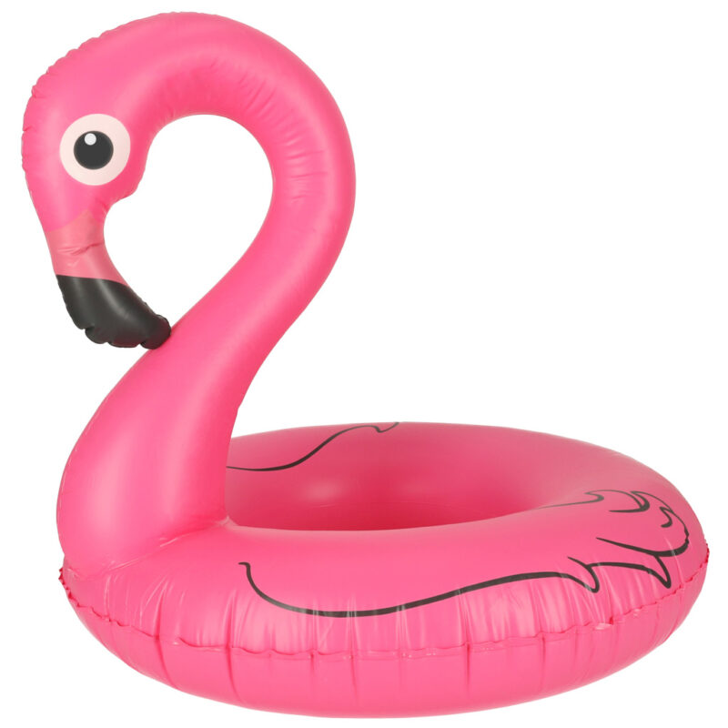 Täispuhutav ujumisrõngas - flamingo
