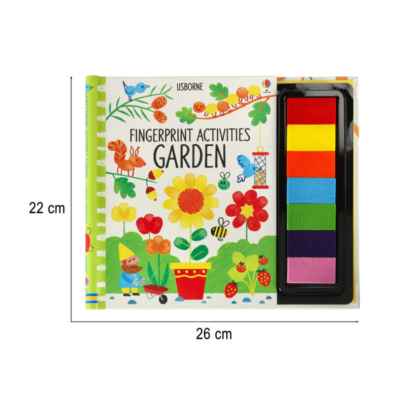 Näpuvärvidega värvimise raamat 64lk + 7 näpuvärvi - Image 4