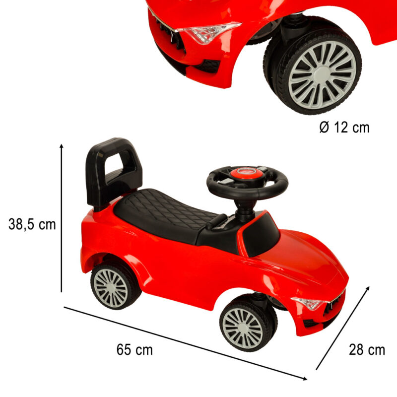 Pealeistutav tõukeauto helide ja valgustusega - Image 6