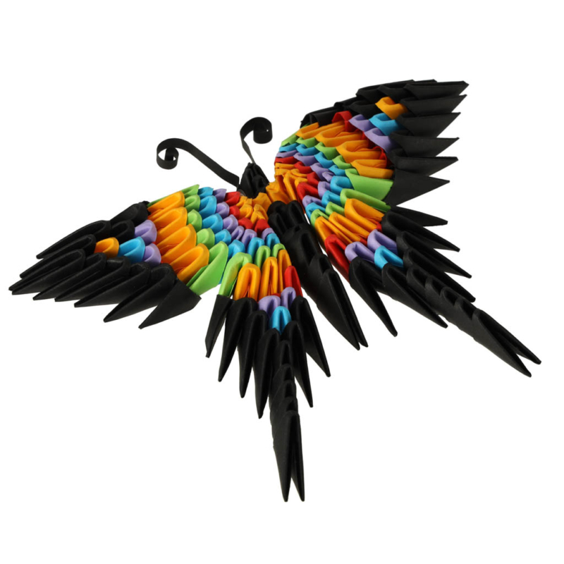 3D origami mesterduskomplekt - liblikas - Image 6