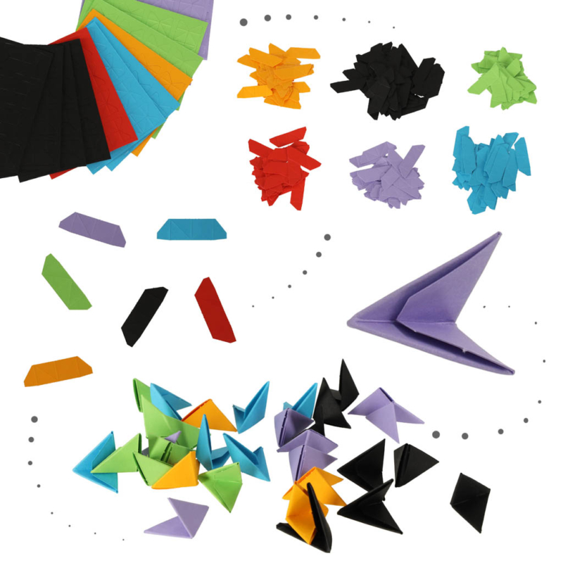 3D origami mesterduskomplekt - liblikas - Image 4