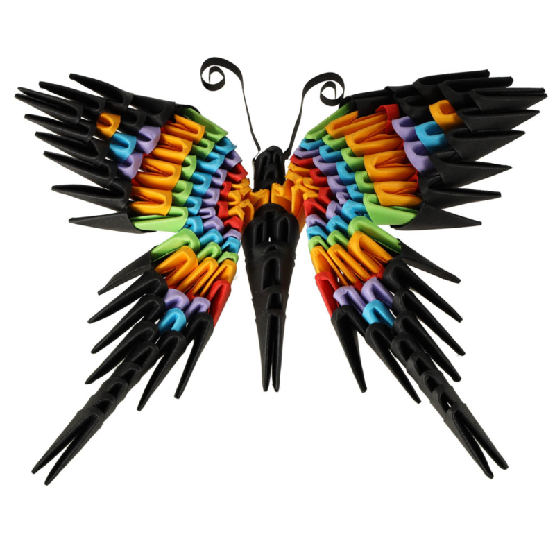3D origami mesterduskomplekt - liblikas - Image 5