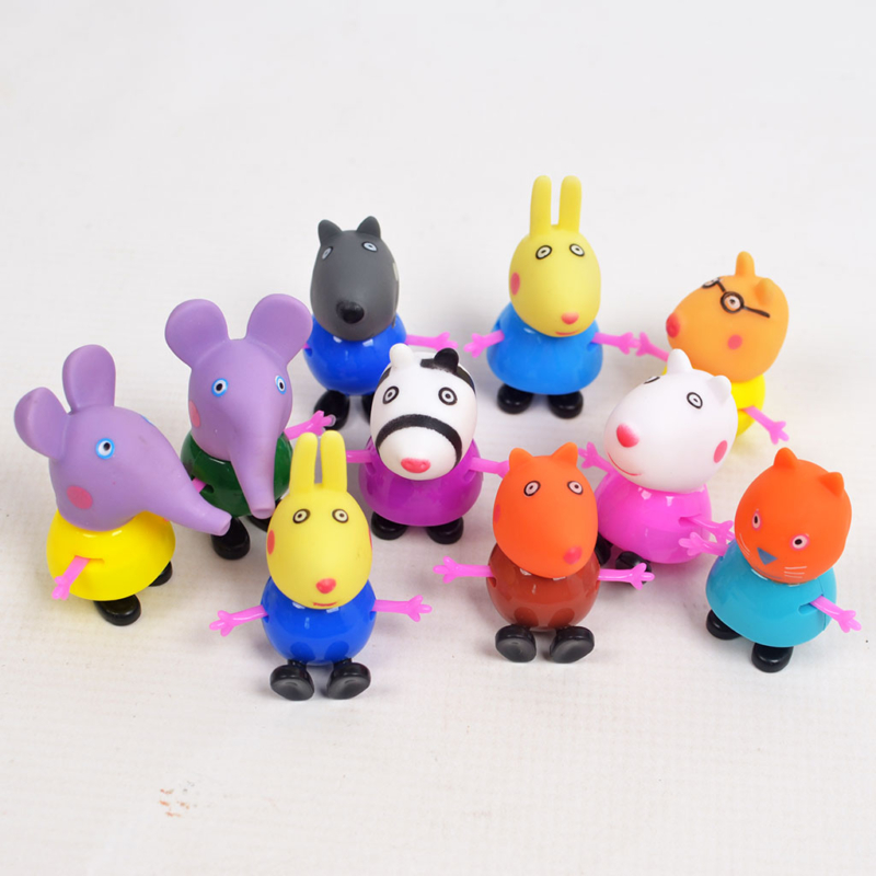 Põrsas Peppa nukud 10tk