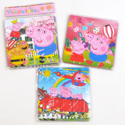 Põrsas Peppa pusled 3tk