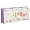Dolls house furniture wooden purple 161328