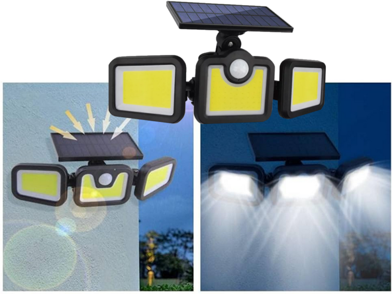 Päikesepatarei ja liikumisanduriga prožektor - Image 3