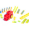 Domino puzzle with train sound 80el red 78472