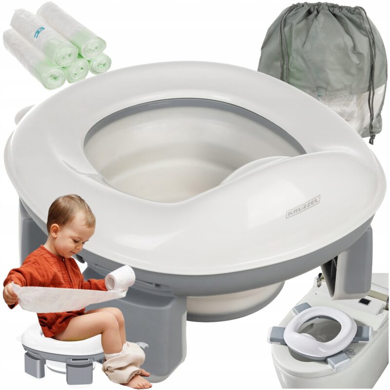 2in1 kaasaskantav pissipott + wc-iste lastele