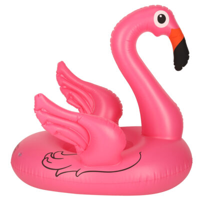 Alternative view of Täispuhutav ujumisrõngas väikelastele - Flamingo