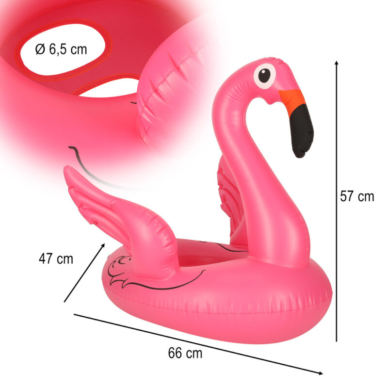 Täispuhutav ujumisrõngas väikelastele - Flamingo - Image 9