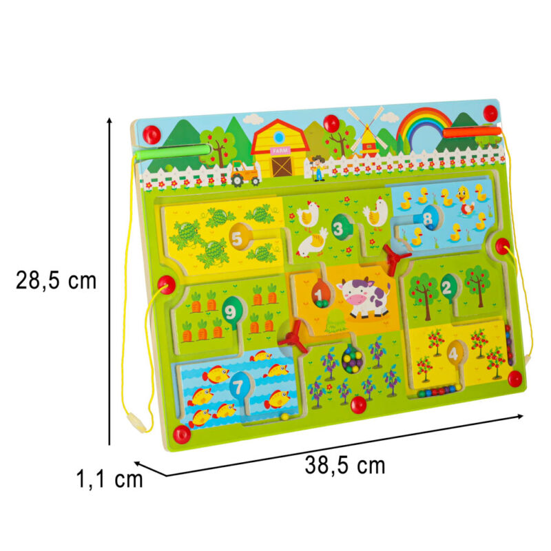 Magnet-labürint - numbrimäng - Image 8
